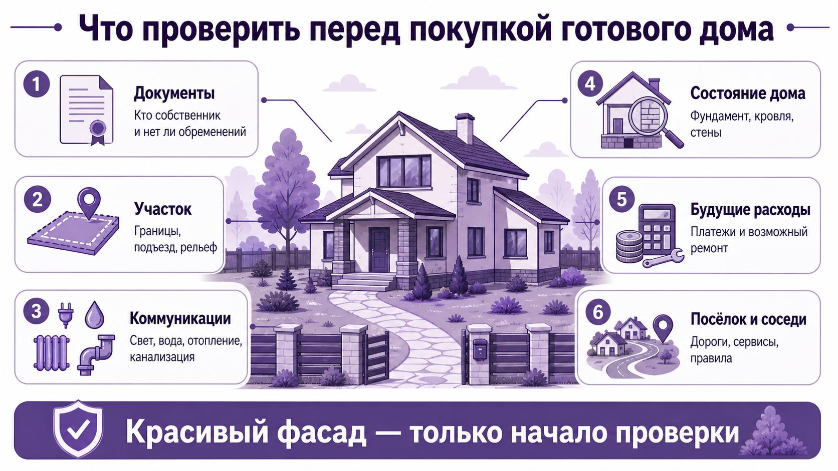 Купить готовый дом